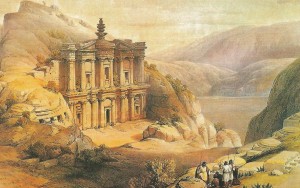 The monastery from Petra